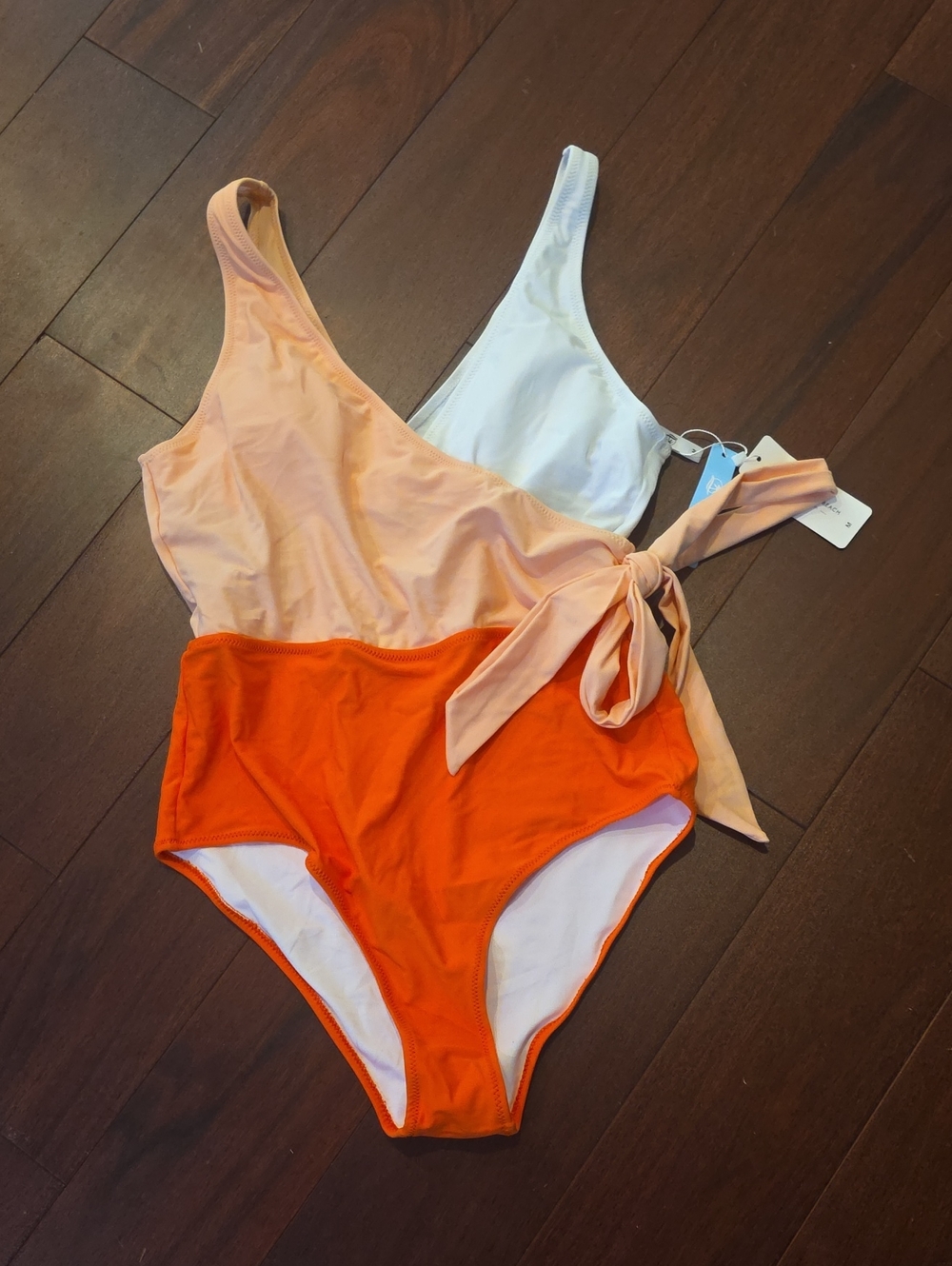 Cupshe One Piece Wrap Style Swimsuit, M